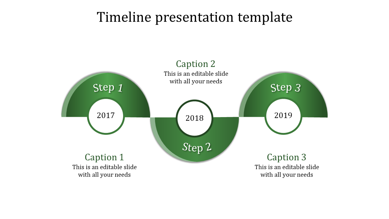 timeline presentation template-timeline presentation template-green-3